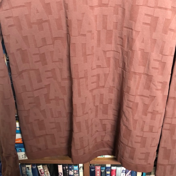 Athleta Momentum Monogram L/S Top Size Large - Picture 5 of 11